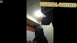 Big woman sucks dick so good in hanzzell guerrero's ex kitchen