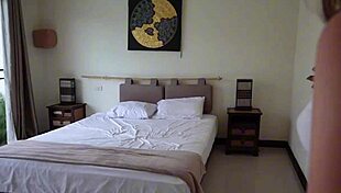 Stepsister Mixup Lands Petite Brunette in One Bed Hotel Creampie Rough Ride