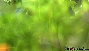 blonde amateur kneels for bodybuilder's thick facial cumshot