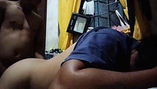 pinay girl bends over for raw doggystyle ass pounding by hungry neighbor couple