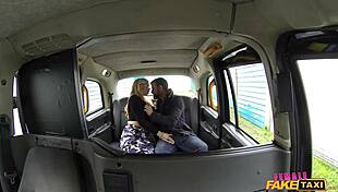Retired pornstar rebecca more rides a marine in classic fake taxi hardcore session