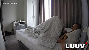 real webcam couple kicks off morning with hot doggystyle action