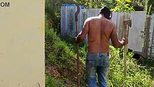 masked bandit invades and pounds fat latina ass hard