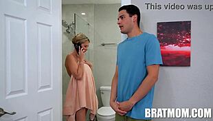 Petite milf mommy ellie taylor's tight pussy routine with leo valentino pov hardcore.