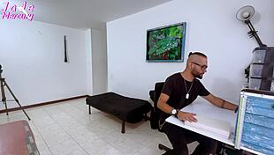 athletic colombian wife slut rides my huge cock since she can't pay for lingerie