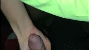 gf sneaks cock through glory hole at wild red club party