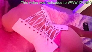 whoa i put my wife's corset on the fat maid slut love pounding her huge pussy and massive tits 😍🔥💦