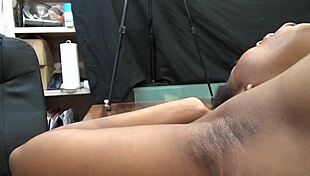 Deseree gags deep on cock in wild casting choke session!