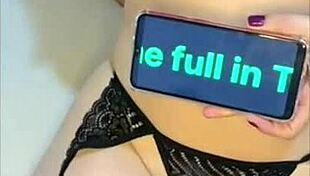 in black lingerie my ass bounces low moans riding reverse i filmed everything up close