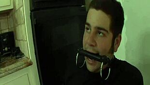 Whoa! Watch Mimi Allen stroke that massive cock with her sexy curves on full display!