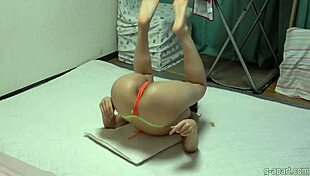 hina nanase's bikini tease and lingerie upskirt reveal