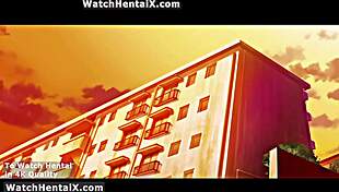 Curvy hentai wife cheats with creampie fuck and pussy lick