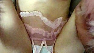 pregnant milf kitty screams riding giant dildo creampie fucked rough in bedroom