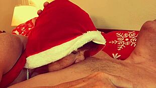 Granny Carmen Claus Classic Deepthroat Cocksucking Christmas Cougar Concubine