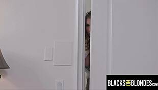 Landlady Gigi Dior Catches Tenant Jerking Monster Cock Then Rides It