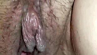 pregnant slut in heat squirts wild in toilet!