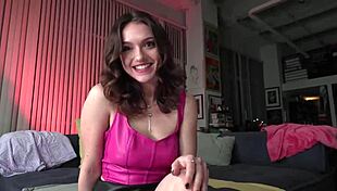 gracie gates can't get enough of sucking your huge cock