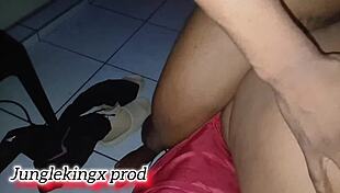 wanna see me fuck this petite ebony's tight pussy and fist her ass quickie style?