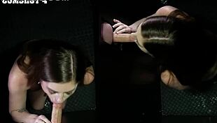 that's right alexis! suck that monster cock any way you crave??