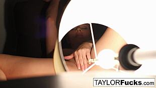 TAYLOR VIXENS FINGERS Her Big TITS PUSSY In HOTEL SOLO!