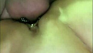 Fuck Yeah, Watch This Tattooed Milf Slut's Pierced Pussy Fart Cum from Below in Close-Up Dirty Creampie!