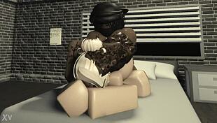 roblox blonde whore can't get enough of my big black cock anal pounding rough 😈🍑 obsessed bbc