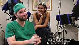 Damn maya fierce gulps dick then takes cum blast straight in pussy