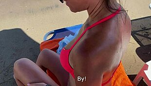 i went for a massage but her wet pussy and tits made me fuck the cougar senseless outdoors