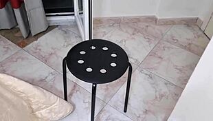 ITALIAN STUD RIPS CLOTHES OFF STOOL-GRINDING NEIGHBOR FOR MASSIVE CUMSHOT