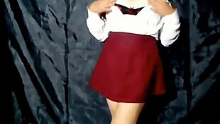 chica mexicana cachonda se masturba con culazo despues de clases hasta correrse rico??