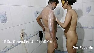 Indian Bhabhi Gets Fucked In Steamy Bathroom Shower