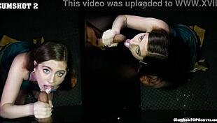 that's right alexis! suck that monster cock any way you crave??