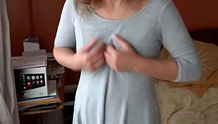 hey guys check my wife flashing perfect tits in this hot compilation