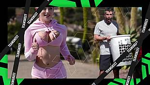 wanna see melissa bend over to screw and suck her stepbrother's throbbing cock?