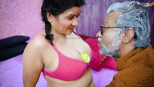 dadaji sneaks in while virgin girl alone then ROUGH FUCKS her DOGGYSTYLE full movie