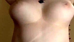 her huge natural tits tease you to jerk off and cum