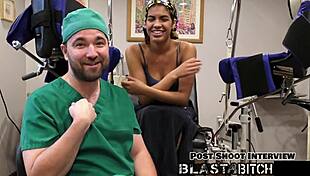 Damn maya fierce gulps dick then takes cum blast straight in pussy