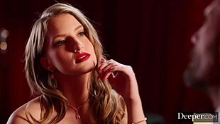 deeper into gorgeous redhead octavia red spanked fucked deep in bondage with handcuffs