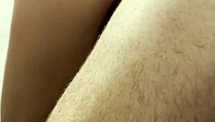 hey did you feel how easy his dick came from my wet shaved pussy in the amateur shower sex?