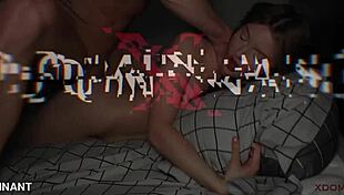 Slavic teen's tight ass stretched gaping in dominant anal casting creampie