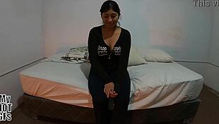 hermosa kiomi petite latina teen casting fucked pov cowgirl cum swallow