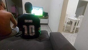 brazilian wife bets husband loses dp anal with friend