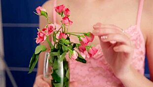 hey russian virgin teen chloe moretta masturbates pussy first time in shower