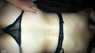 homemade mexican milf bent over ass takes doggystyle pounding deep