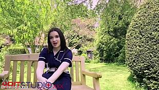 Nurse lana's joi tempts you to cheat on gf with her pantyhose tease