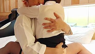 Whoa this cosplay teacher grinds cowgirl moaning wild creampie bliss 😍🔥💦!!