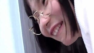 bashful japanese babe unleashes huge tits in wild uncensored 3some fuck