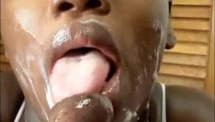 wanna see amateur queen mastermeat1 swallow jhodez1's monster loads?