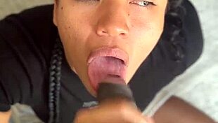 What if your stepsis best friend Nysdel sneaks in for that deepthroat cumshot blowjob?