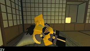Roblox Girl Wildly Rides Big Cock While Sucking Monster Tits Out